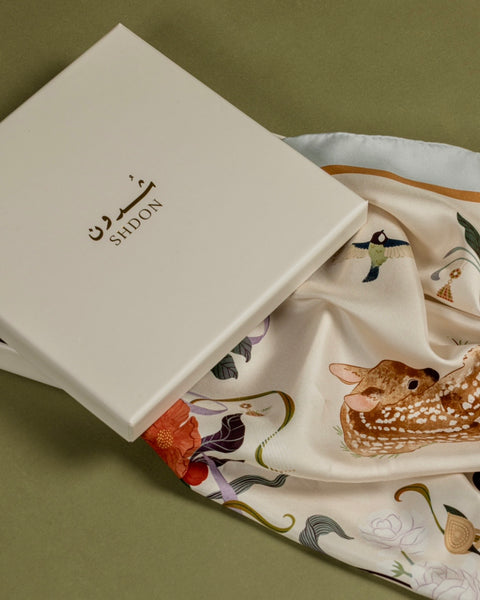 Rawda Scarf

وشاح روضة