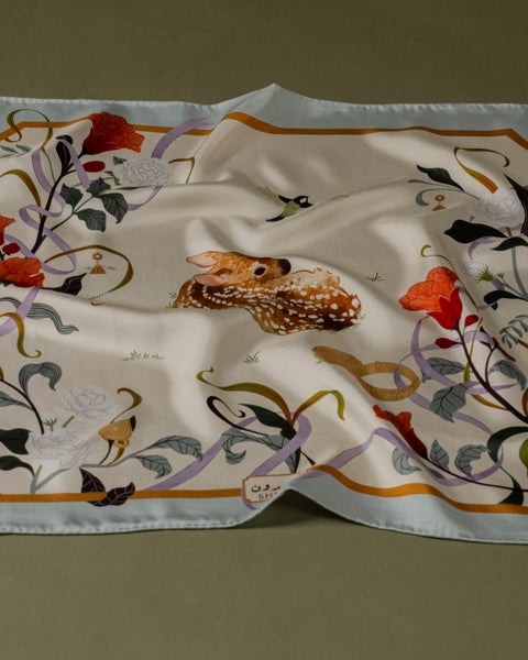 Rawda Scarf

وشاح روضة