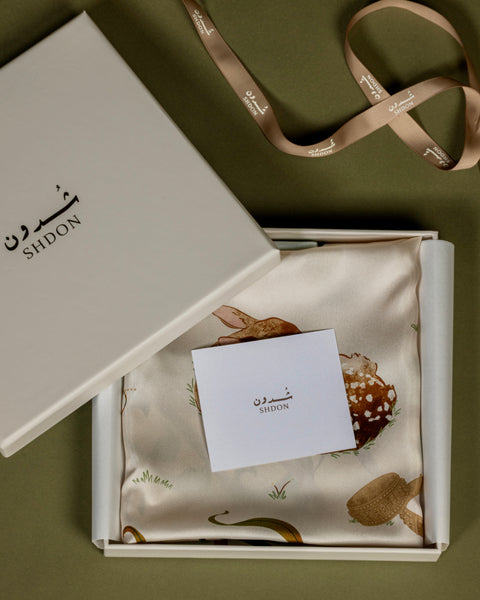 Rawda Scarf

وشاح روضة